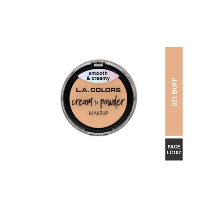 LA COLORS CREAM TO POWDER FOUNDATION