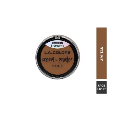LA COLORS CREAM TO POWDER FOUNDATION