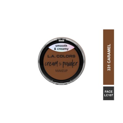 LA COLORS CREAM TO POWDER FOUNDATION