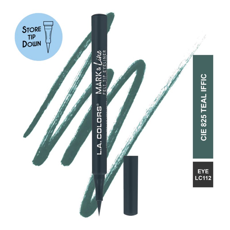 L A COLORS MARK & LINE FELT TIP EYELINER