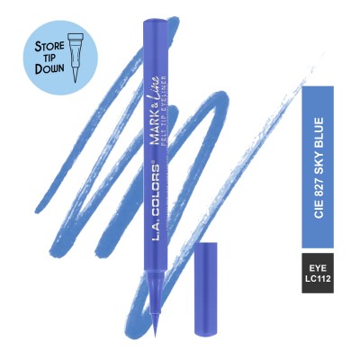 L A COLORS MARK & LINE FELT TIP EYELINER