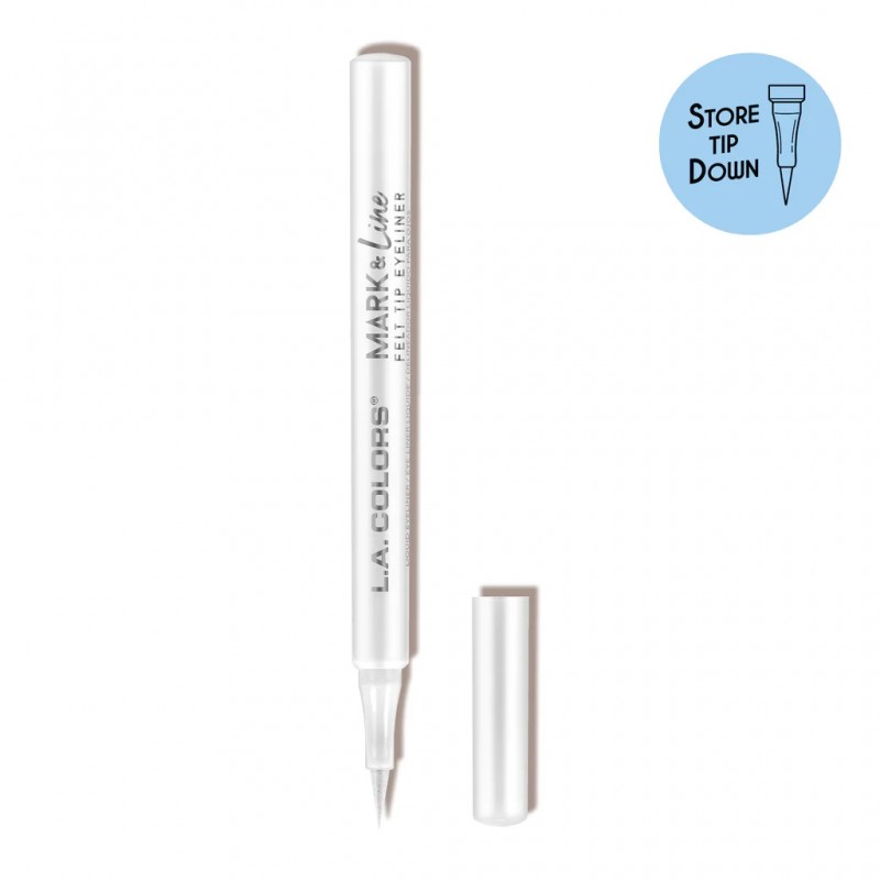 L A COLORS MARK & LINE FELT TIP EYELINER