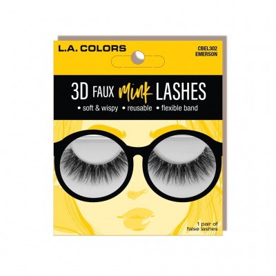 LA COLORS 3D FAUX MINK LASHES