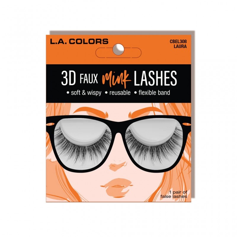 LA COLORS 3D FAUX MINK LASHES
