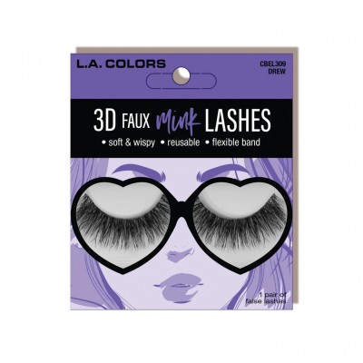 LA COLORS 3D FAUX MINK LASHES