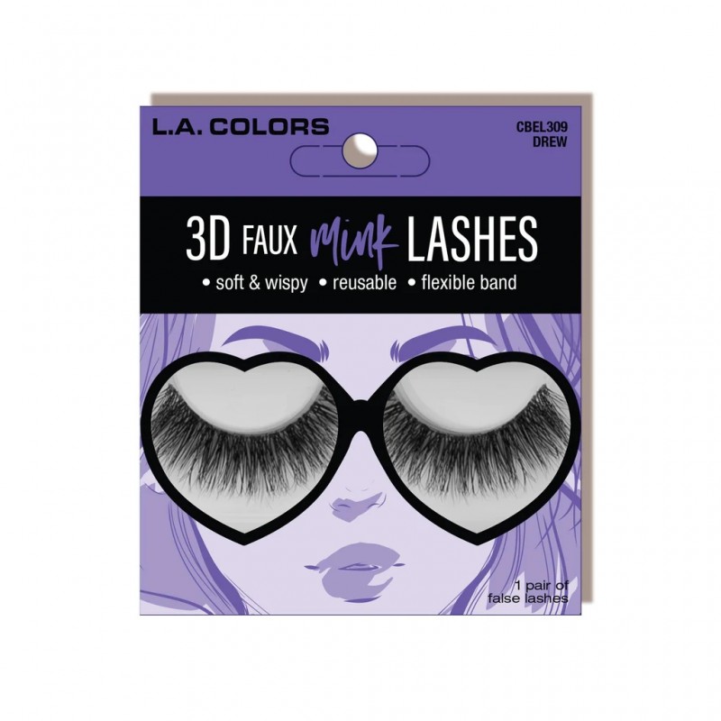LA COLORS 3D FAUX MINK LASHES