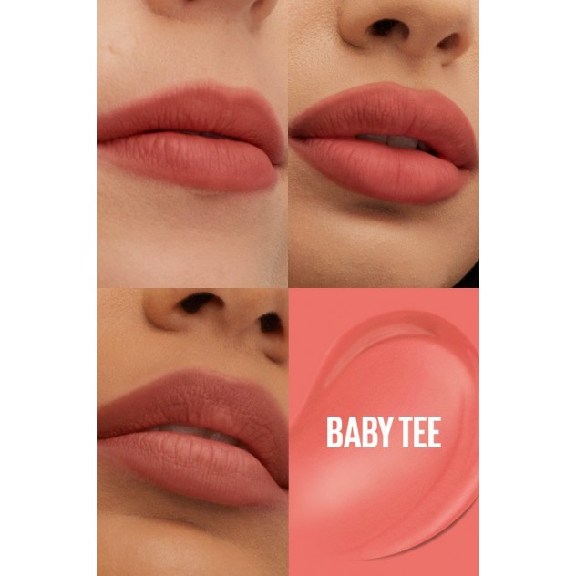 MAYBELLINE Super Stay Teddy Tint™ LIQUID LIP TINT - BABY TEE