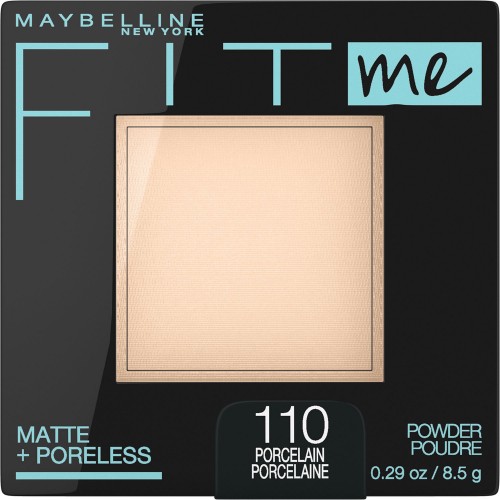 Fit Me® Matte + Poreless Powder Foundation Makeup - PORCELAIN