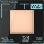 Fit Me® Matte + Poreless Powder Foundation Makeup - WARM NUDE
