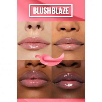 MAYBELLINE Lifter Plump™ Lip Plumping Gloss Makeup -  blush blaze