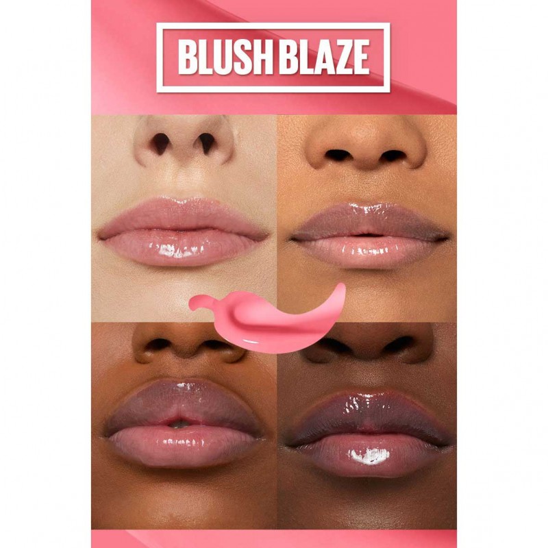 MAYBELLINE Lifter Plump™ Lip Plumping Gloss Makeup -  blush blaze