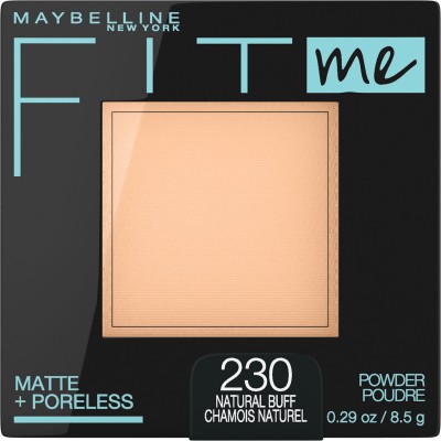 Fit Me® Matte + Poreless Powder Foundation Makeup - natural buff