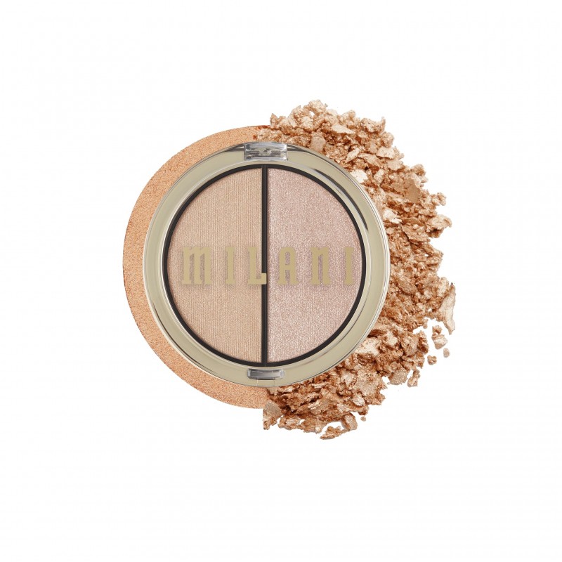 MILANI HIGHLIGHTER DUO CREAM TO POWDER