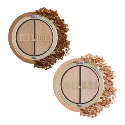 MILANI HIGHLIGHTER DUO CREAM TO POWDER