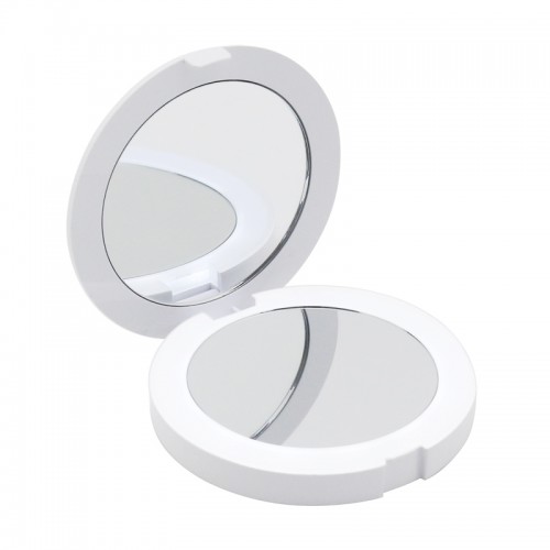 DOUBLE SIDED ROUND MAKEUP MIRROR