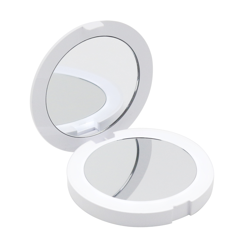 DOUBLE SIDED ROUND MAKEUP MIRROR