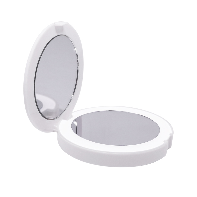 DOUBLE SIDED ROUND MAKEUP MIRROR