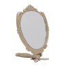 PLASTIC SINGLE SIDE FOLDING HANDHELD MIRROR