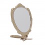 PLASTIC SINGLE SIDE FOLDING HANDHELD MIRROR