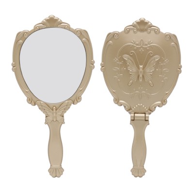 PLASTIC SINGLE SIDE FOLDING HANDHELD MIRROR