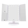 TOUCH SCREEN CONTROL LED LIGHTED DESKTOP MAKEUP MIRROR