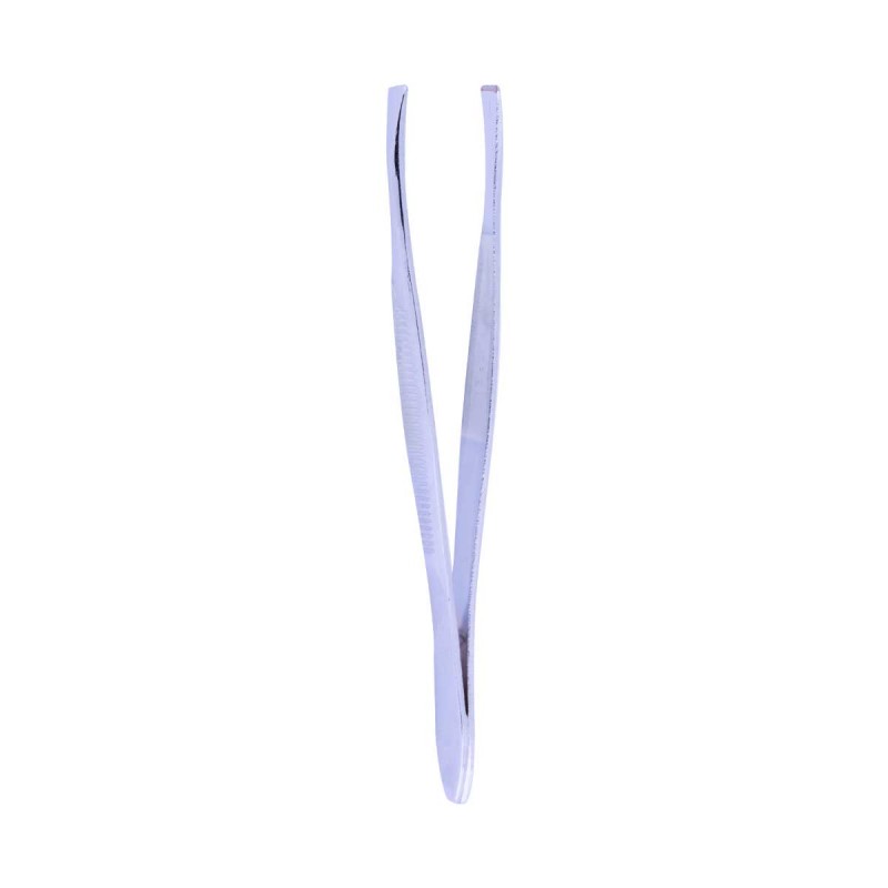STRAIGHT TIP TWEEZER -CHROME- 92MM