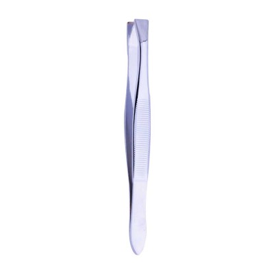 LOOX TWEEZER STRAIGHT TIP -CHROME