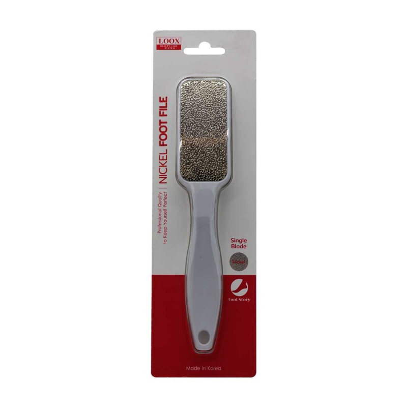LOOX SINGLE SIDE NICKEL FOOT FILES 200MM