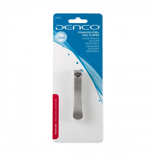 STAINLESS NAIL CLIPPER W/CATCHER2558N