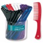 COMB LARGE STYLERS #7923N-BLACK