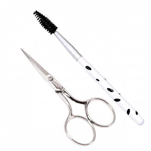 4112N 3-1/2" MUSTACHE SCISSOR/EYELASH BRUSH