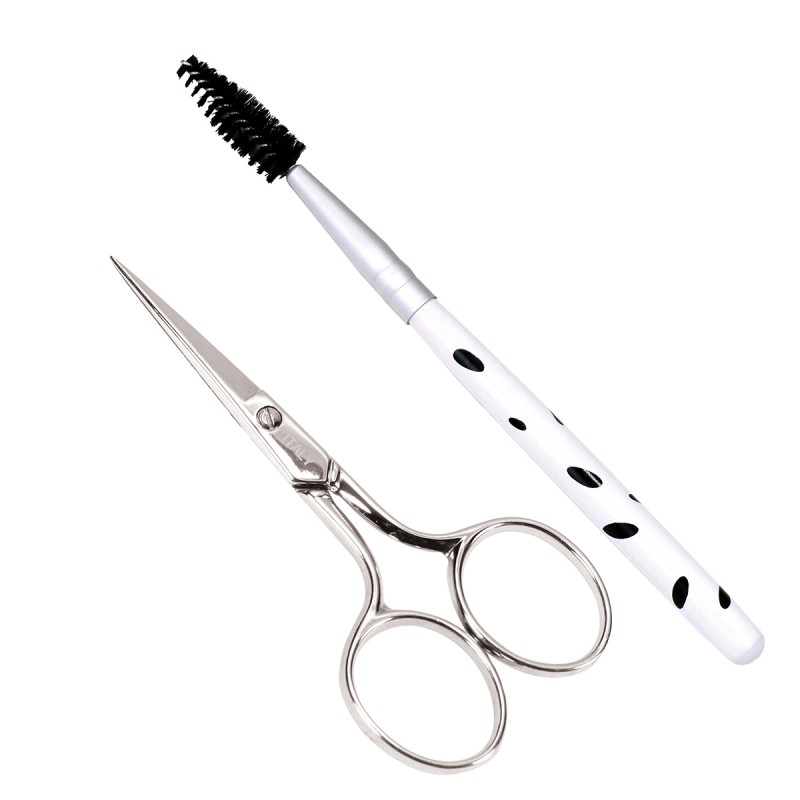 4112N 3-1/2" MUSTACHE SCISSOR/EYELASH BRUSH