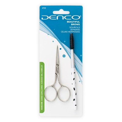 4112N 3-1/2" MUSTACHE SCISSOR/EYELASH BRUSH