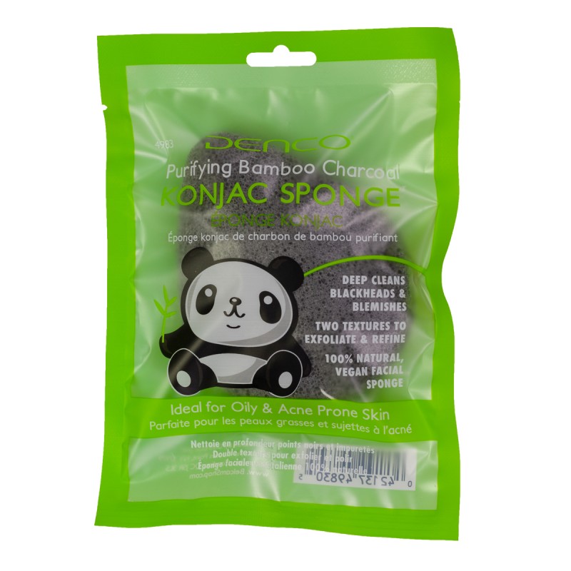 4983N BAMBOO CHARCOAL KONJAC SPONGE