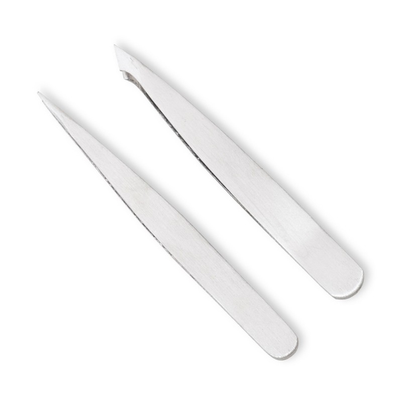 7485 MINI SLANT & POINT TWEEZER