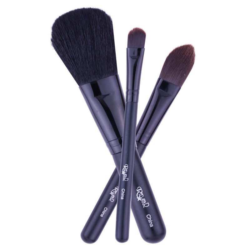 Red Star 3PC Makeup Brush Set