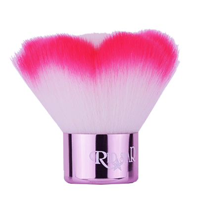Red Star Ice Cream Shape Kabuki Brush
