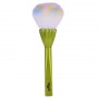 Red Star Powder Brush Green Handle