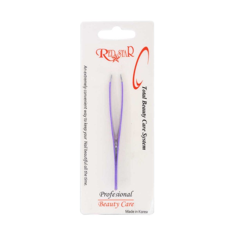 RED STAR TWEEZER WITH TIP POINT