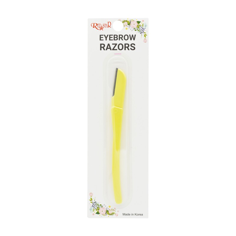 RED STAR EYEBROW RAZOR
