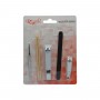 RED STAR TWEEZER CLIPPER FILES