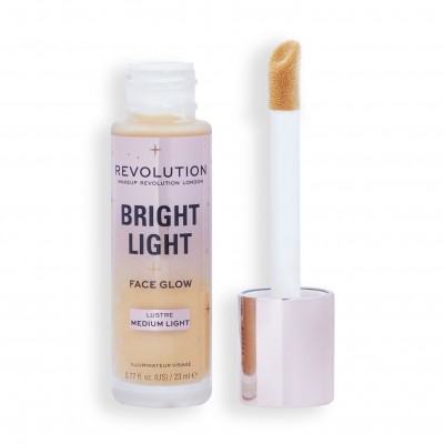 Makeup Revolution Bright Light Face Glow  Lustre Medium Light