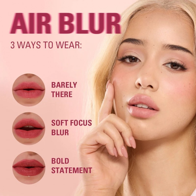 Revolution Air Blur Matte Liquid Lipstick Ballet