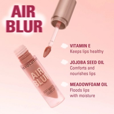 Revolution Air Blur Matte Liquid Lipstick Ballet