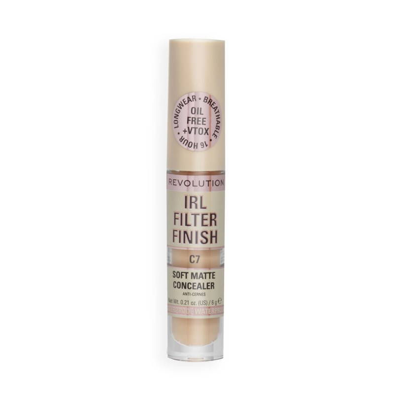 Revolution IRL Filter 16H Hydrating Full Coverage Concealer C7