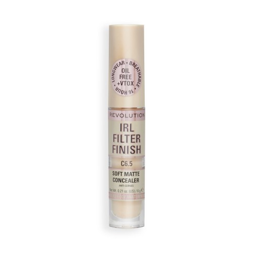 Revolution IRL Filter 16H Hydrating Full Coverage Concealer C6.5
