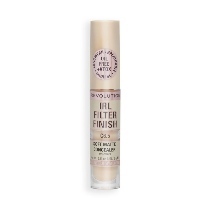 Revolution IRL Filter 16H Hydrating Full Coverage Concealer C6.5