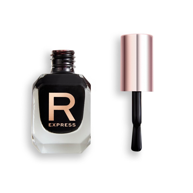 Makeup Revolution Express Nail Polish  MIDNIGHT BLACK