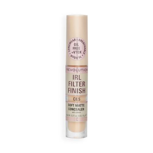 Revolution IRL Filter 16H Hydrating Full Coverage Concealer C8.5