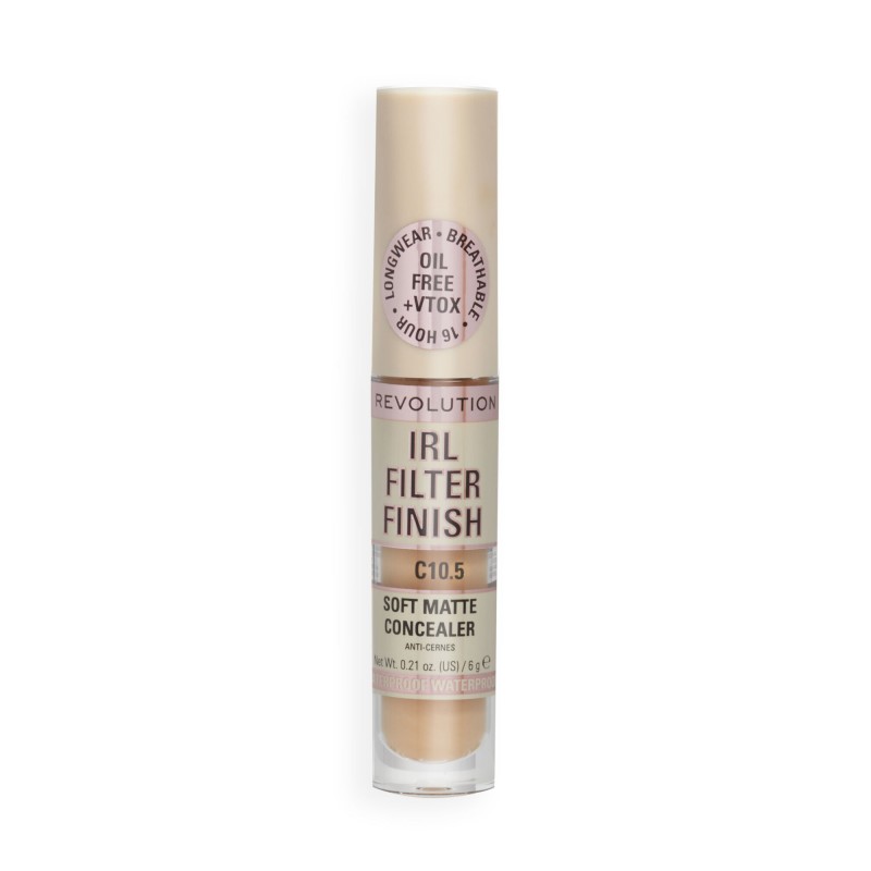 Revolution IRL Filter 16H Hydrating Full Coverage Concealer C10.5